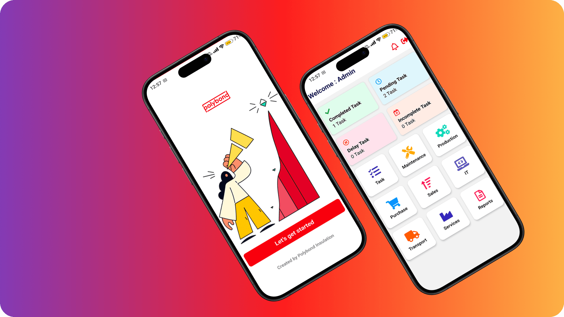 Polybond ERP App